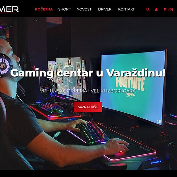 EGamer - Webshop i Gaming centar u Varaždinu